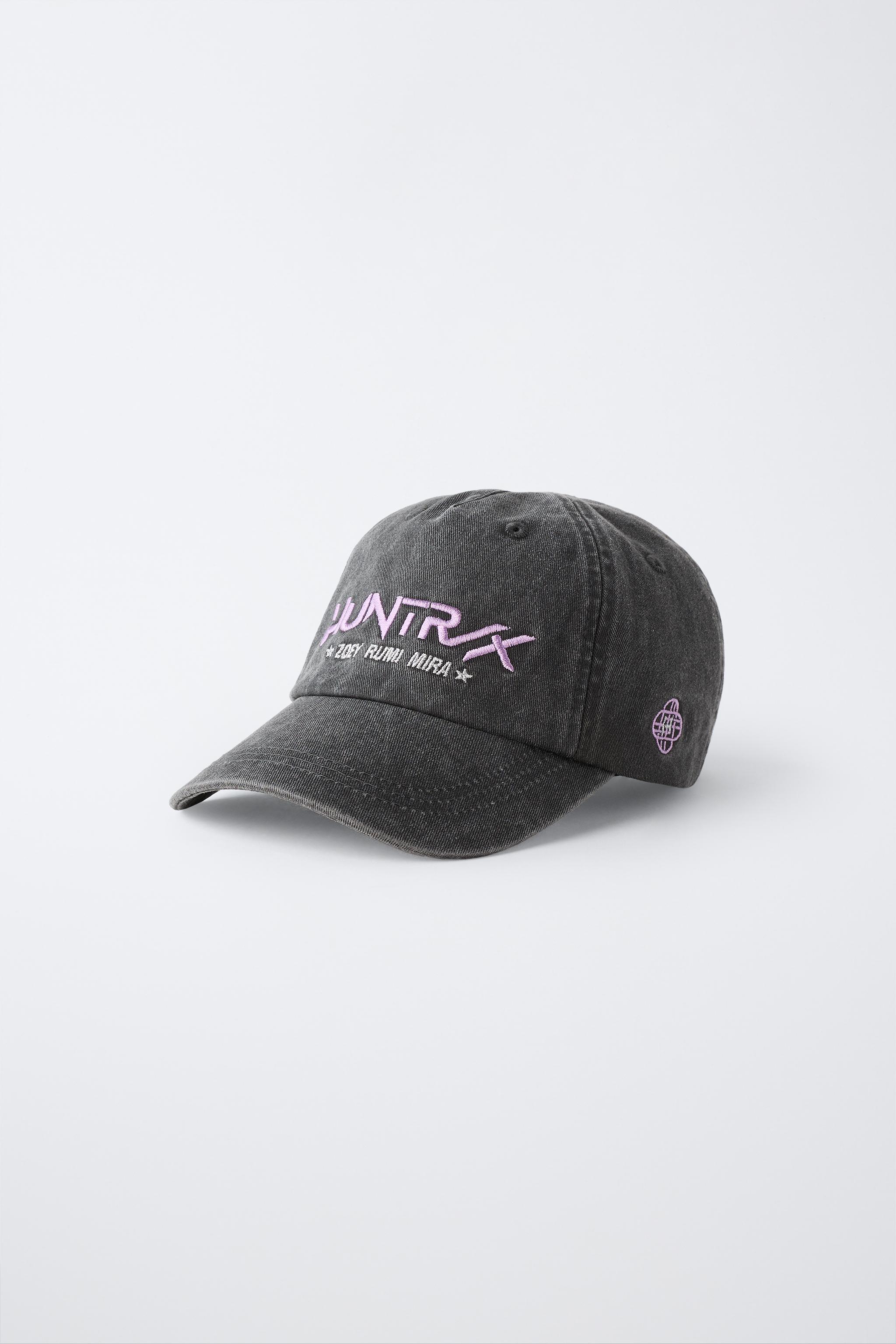 KPOP DEMON HUNTERS™ NETFLIX © WASHED EFFECT CAP — Anthracite grey (alternate view)