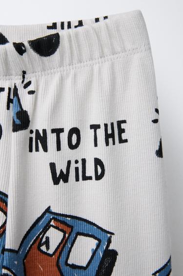 CAR PRINT LEGGINGS - Blues by Zara - Image 2
