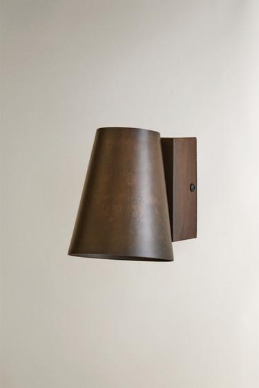 LAMPE | APPLIQUE MURALE MÉTAL RUSTIQUE - Rouille de Zara - Image 2