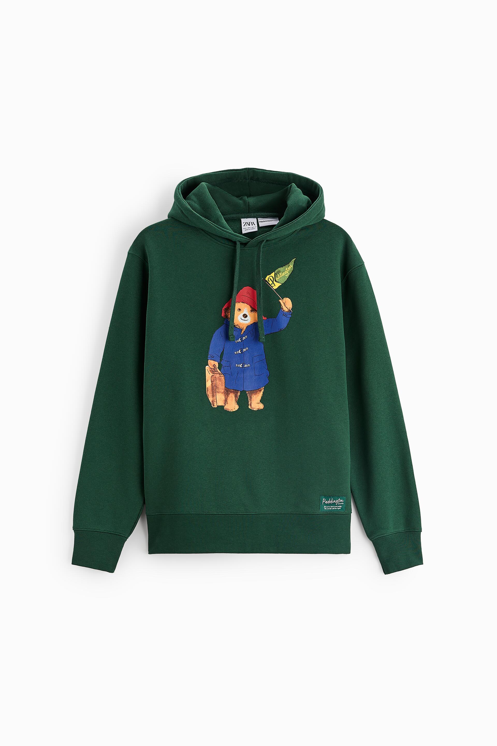 PADDINGTON © PADDINGTON&CO PRINTED SWEATSHIRT - Dark green | ZARA United  States