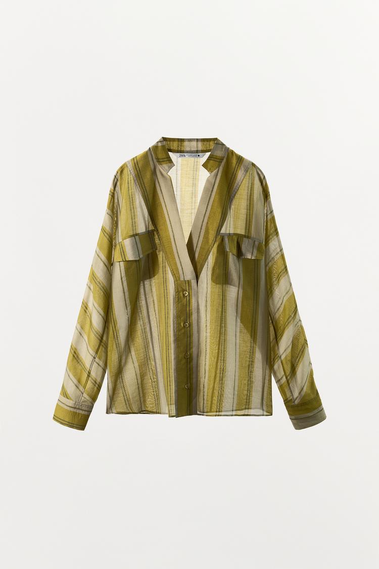 Camisa a rayas ZW COLLECTION 6