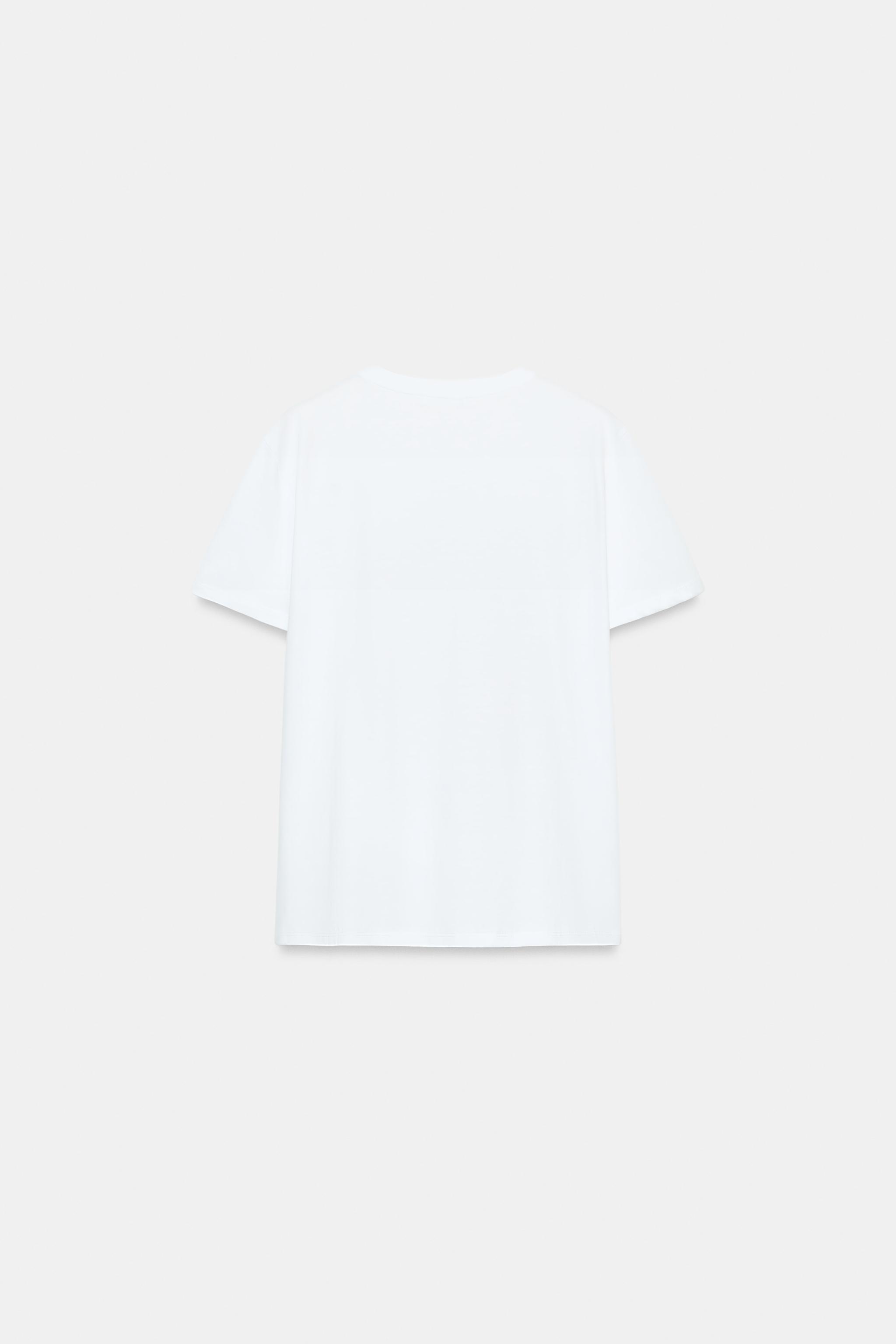 SHORT SLEEVE METALLIC T-SHIRT