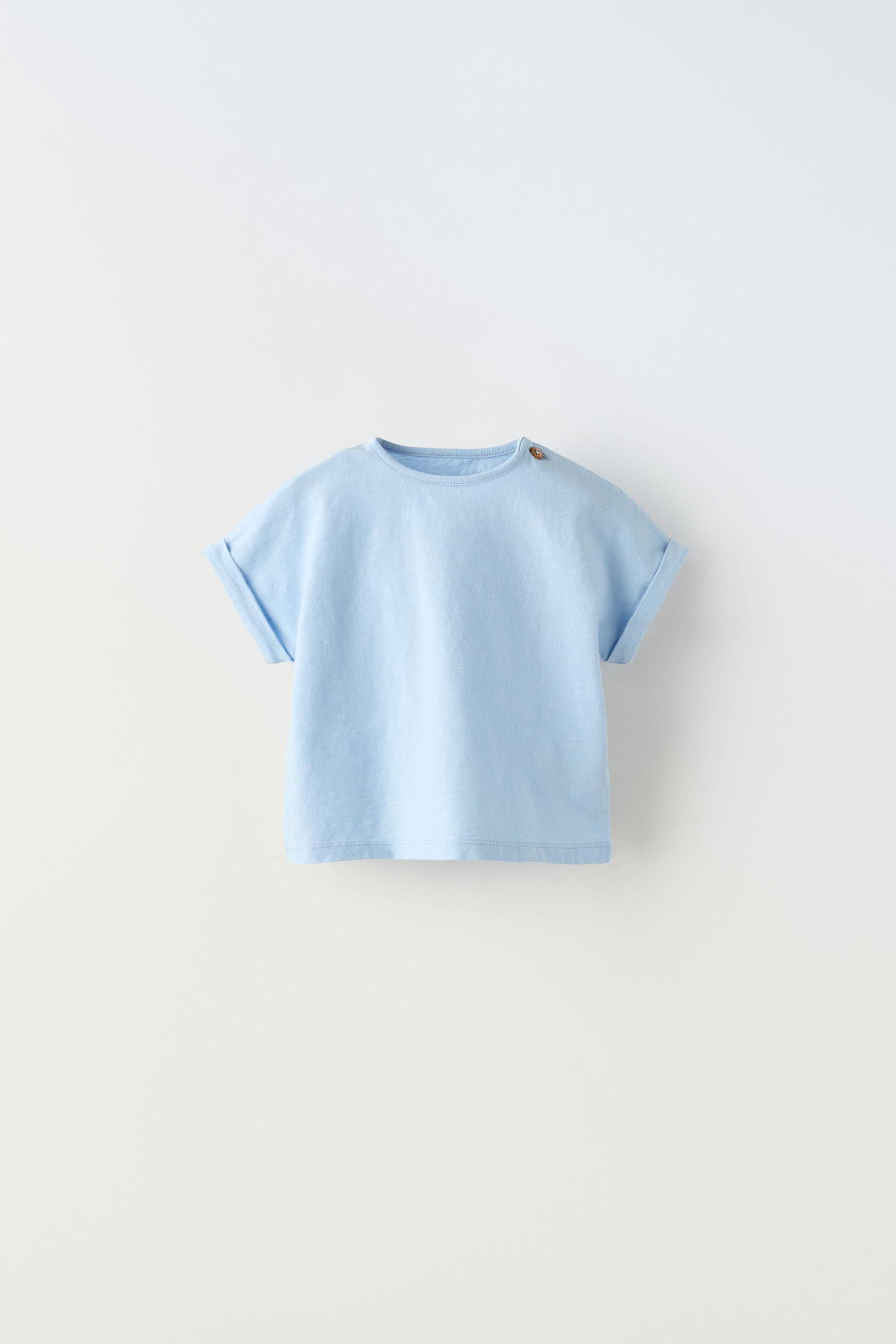 Baby Performance SS Tee Seagull Light Blue