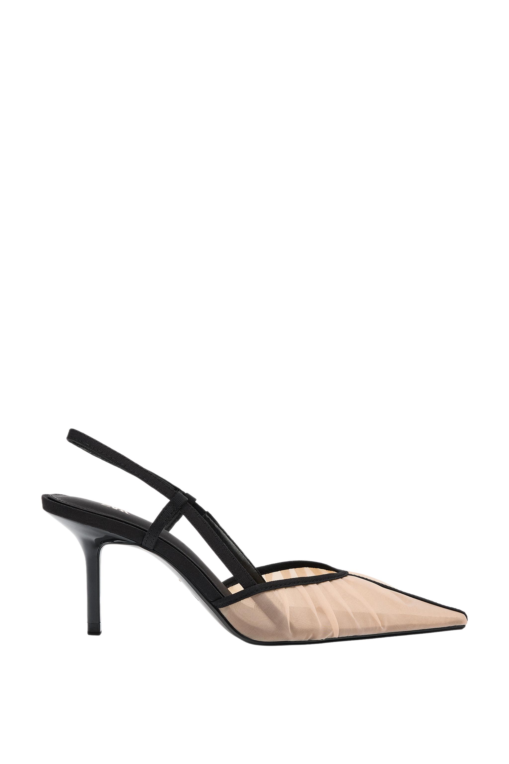 MESH HEELED SHOES