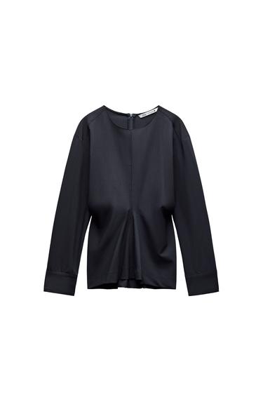 DRAPED STRIPE TOP ZW COLLECTION