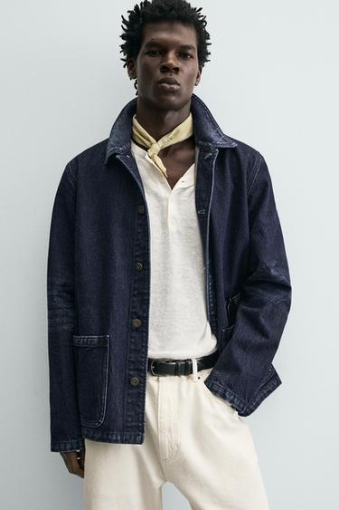 POCKET DENIM JACKET - Blue by Zara - Image 5