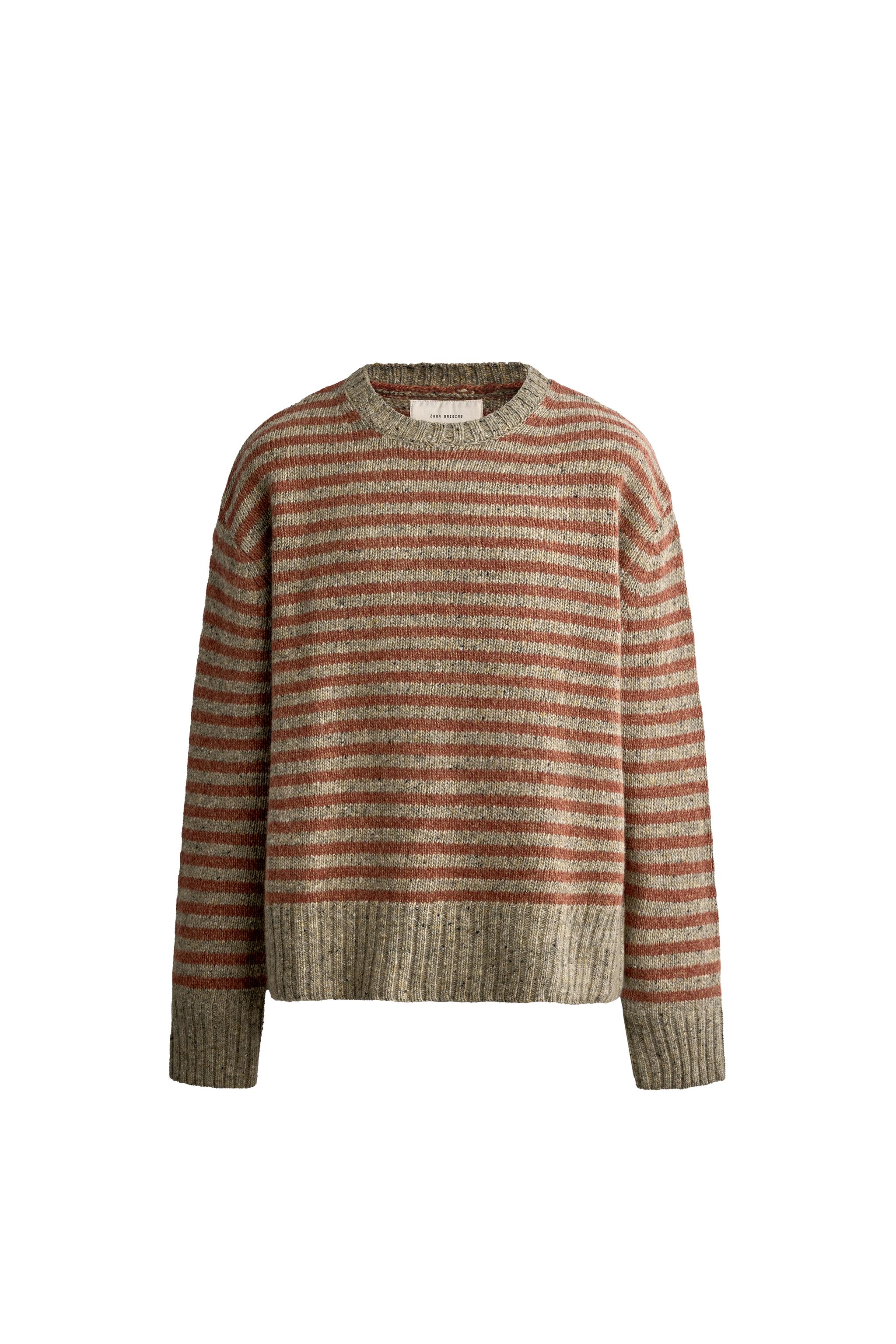 JERSEY JACQUARD RAYAS BOTONATO