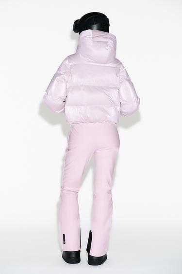 QUILTED ANORAK WITH 80% DOWN 20% FEATHER, WATER-RESISTANT, WINDPROOF, RECCO® TECHNOLOGY, SKI COLLECTION - Pink by Zara - Image 2