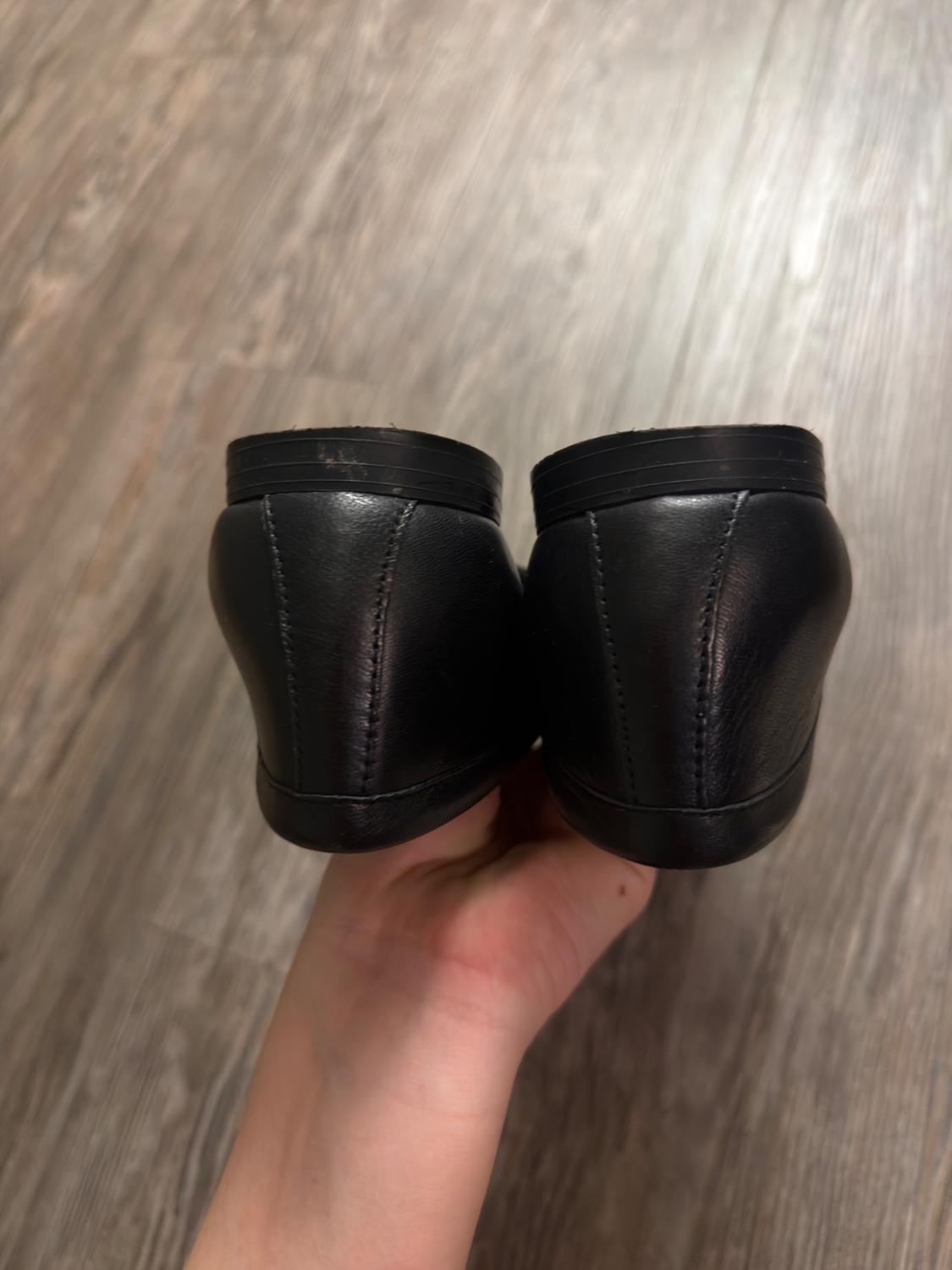 LEATHER FLAT SHOES - Image 6