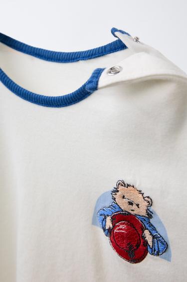 PADDINGTON™ EMBROIDERED T-SHIRT - Light ecru by Zara - Image 2