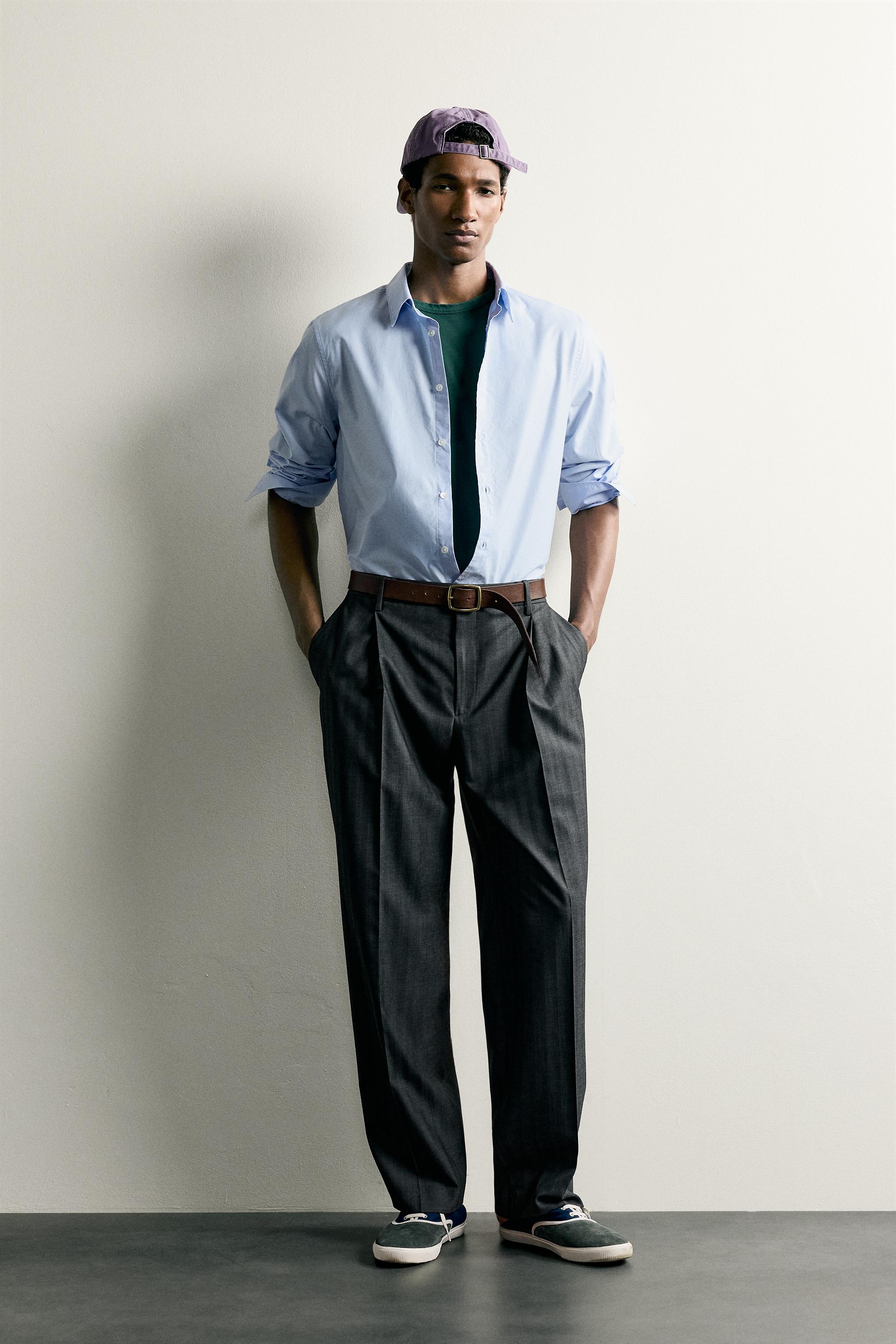 COTTON RELAXED FIT SHIRT