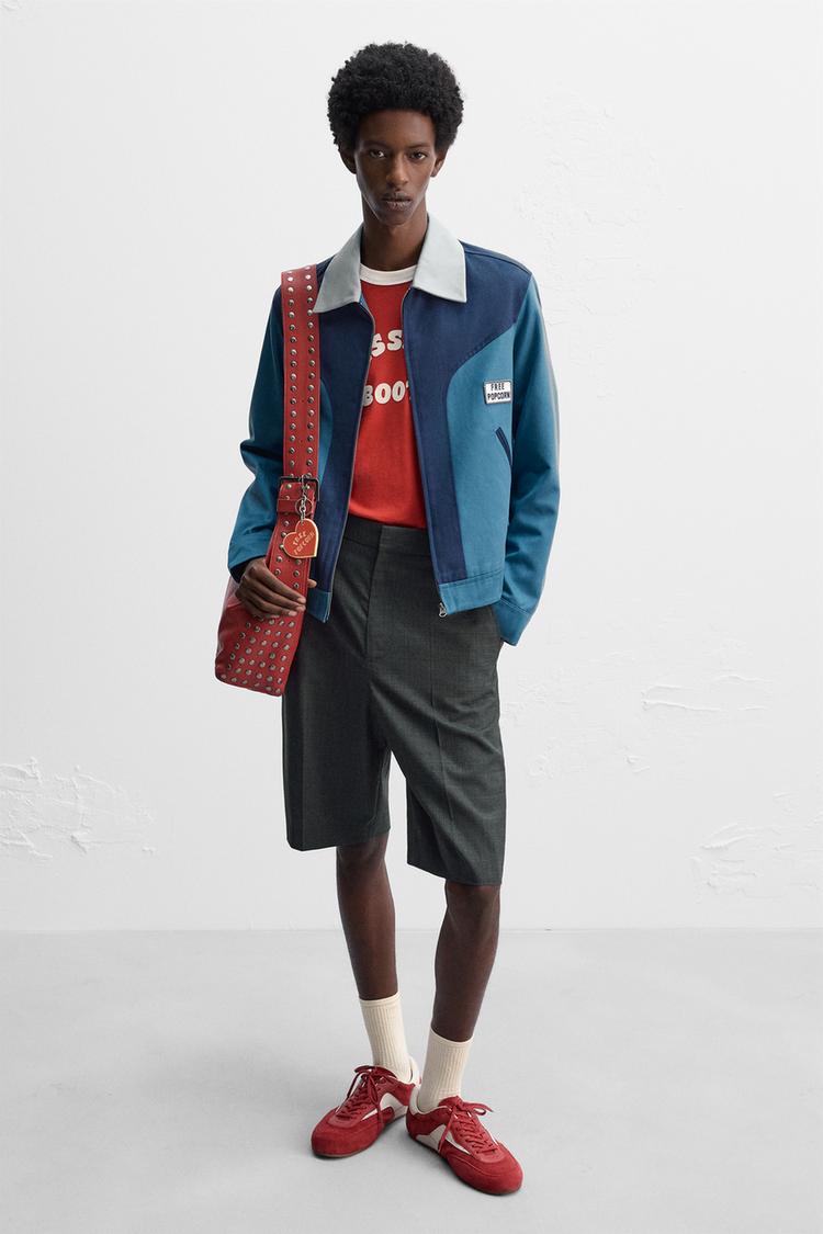 レザースニーカー X HARRY LAMBERT - レッド | ZARA Japan / 日本