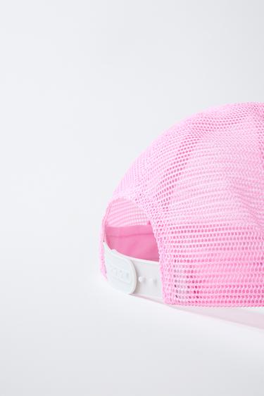 EMBROIDERED MESH CAP - Pink by Zara - Image 2