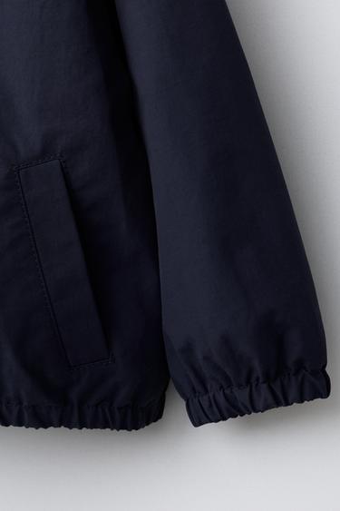 BLOUSON LÉGER À CAPUCHE - Bleu marine de Zara - Image 3