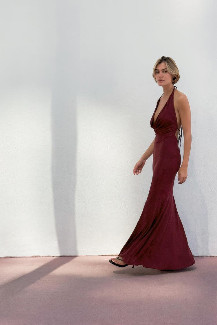 Zara Vestidos Espalda Descubierta Mango Vestido Zara Escote