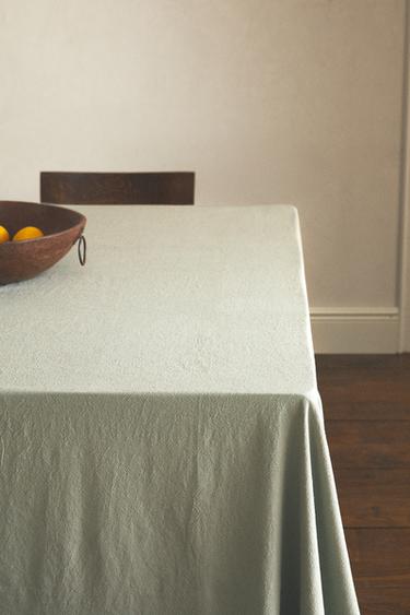 NAPPE FIL TEINT UNI - Bleuté de Zara