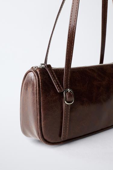 BUCKLE SHOULDER BAG - Brown by Zara - Image 2