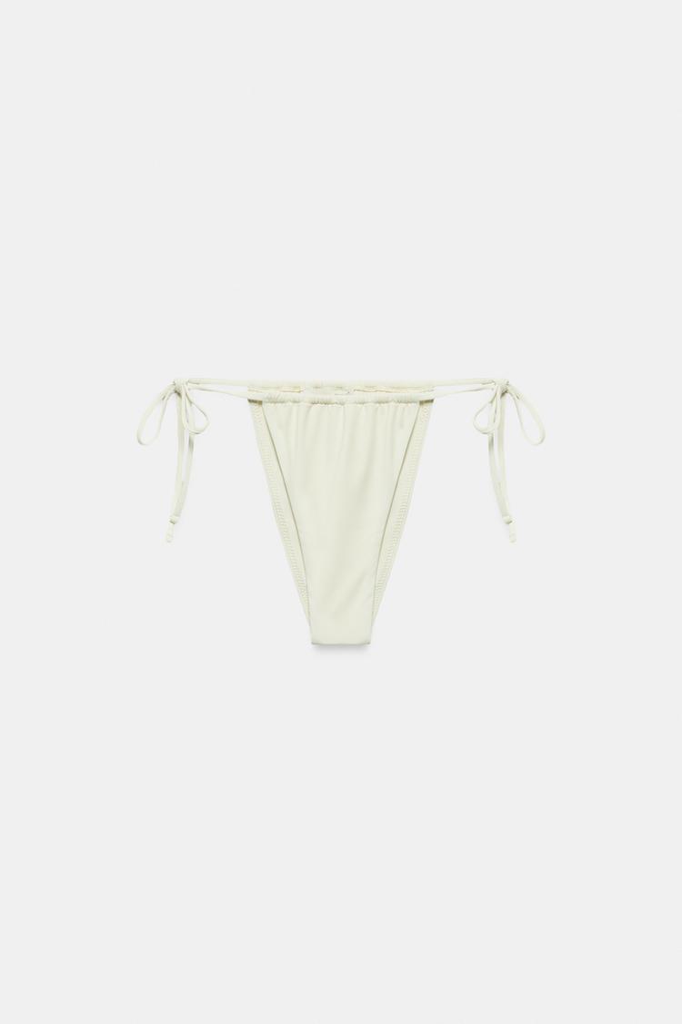 PLAIN BIKINI BOTTOMS WITH TIES