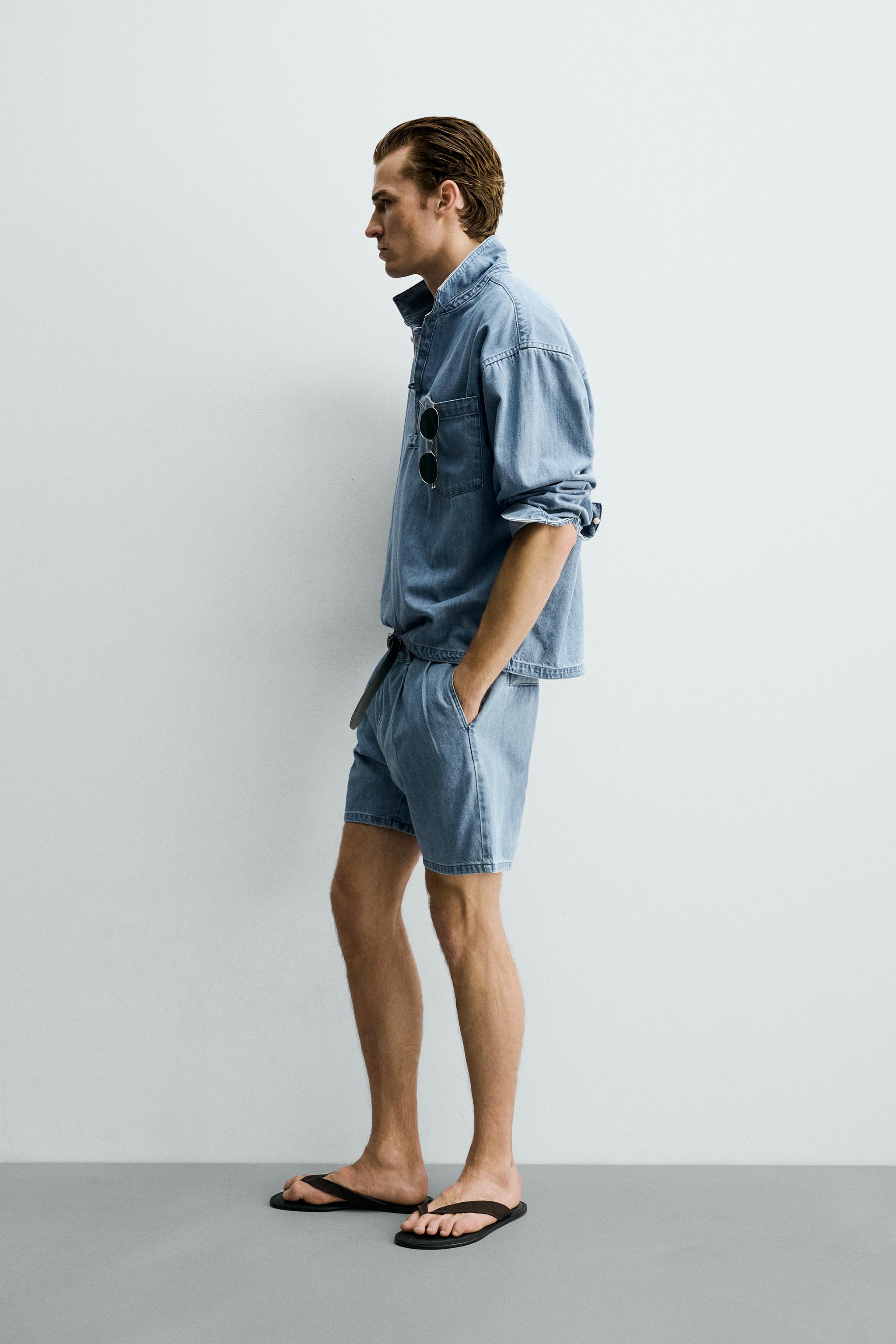 BERMUDA RELAXED FIT PLIS