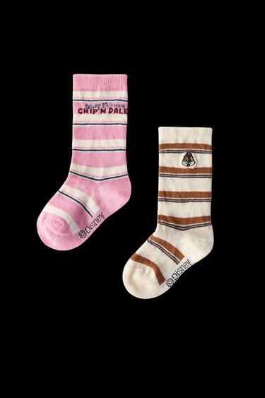 DOPPELPACK SOCKEN CHIP UND CHAP DISNEY © - Beige von Zara