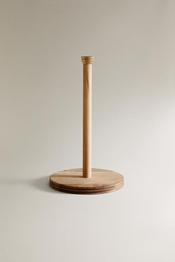 PORTAROLLOS MADERA ACACIA - Beige claro de Zara - Imagen 0