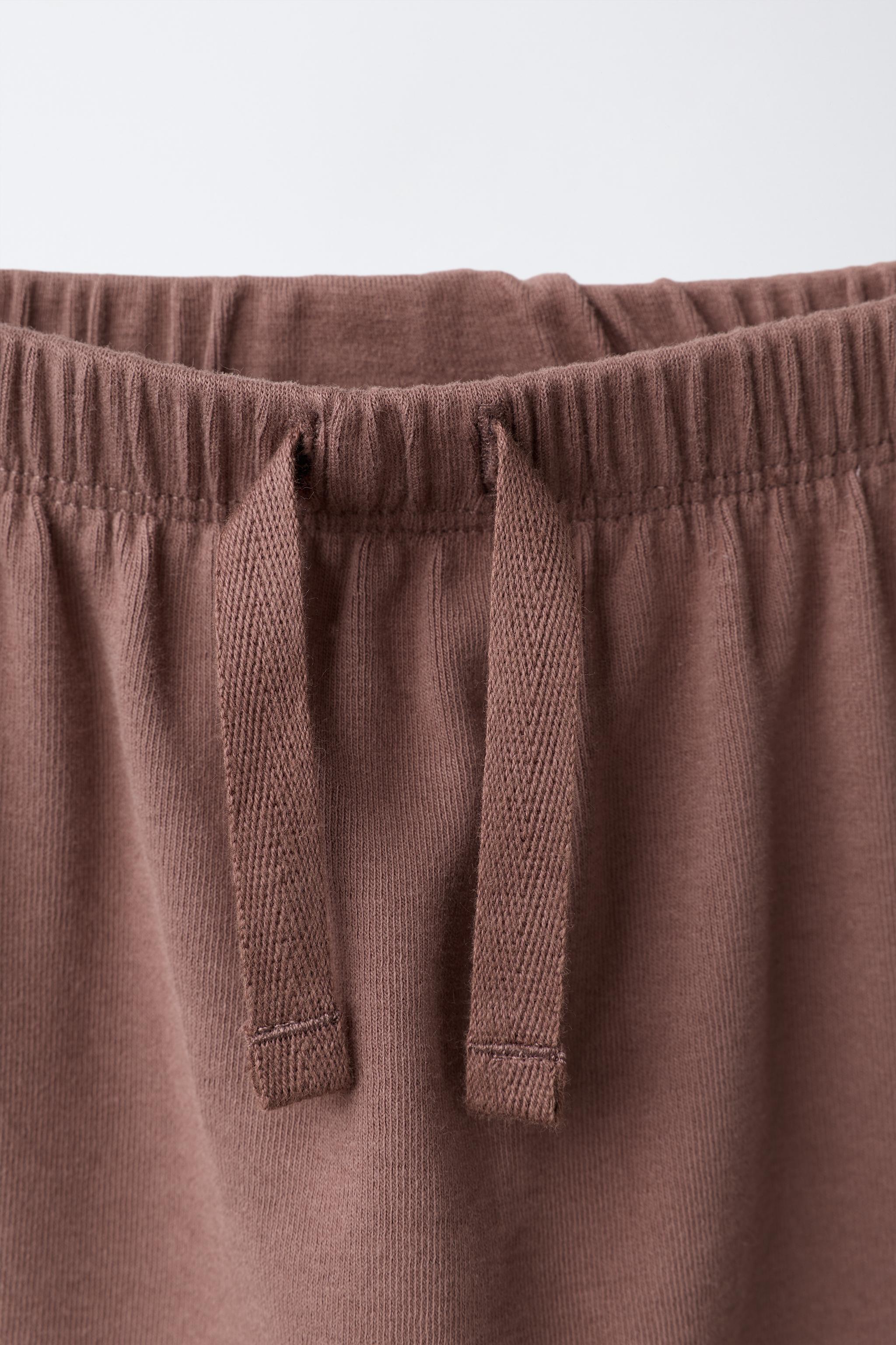 Детские брюки Zara T-SHIRT AND JOGGER SET — фото 5