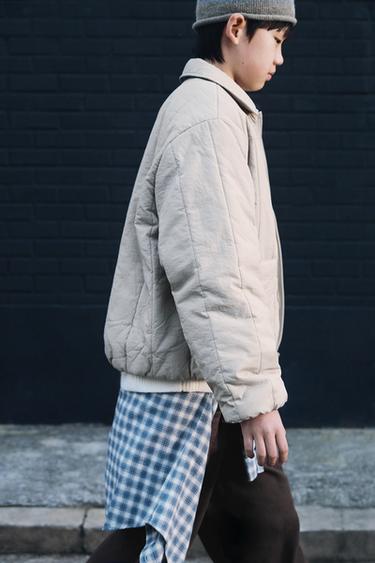 LIGHTWEIGHT PUFFER JACKET - Grey by Zara