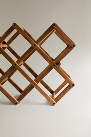 PORTE-BOUTEILLES BOIS - Marron de Zara - Image 4