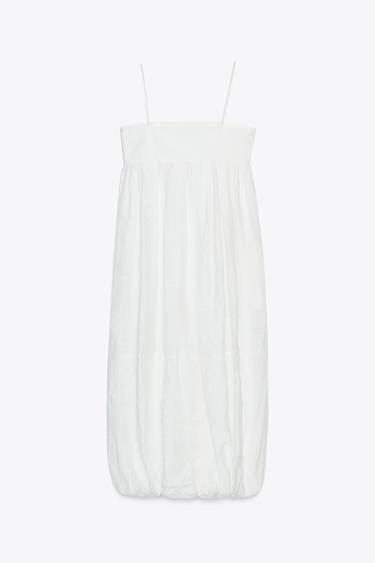ZW COLLECTION LONG STRAPPY DRESS - Oyster-white by Zara - Image 8