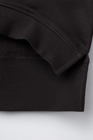 ENSEMBLE SWEAT-SHIRT ET LEGGING FLARE À INSCRIPTION - Marron de Zara - Image 6
