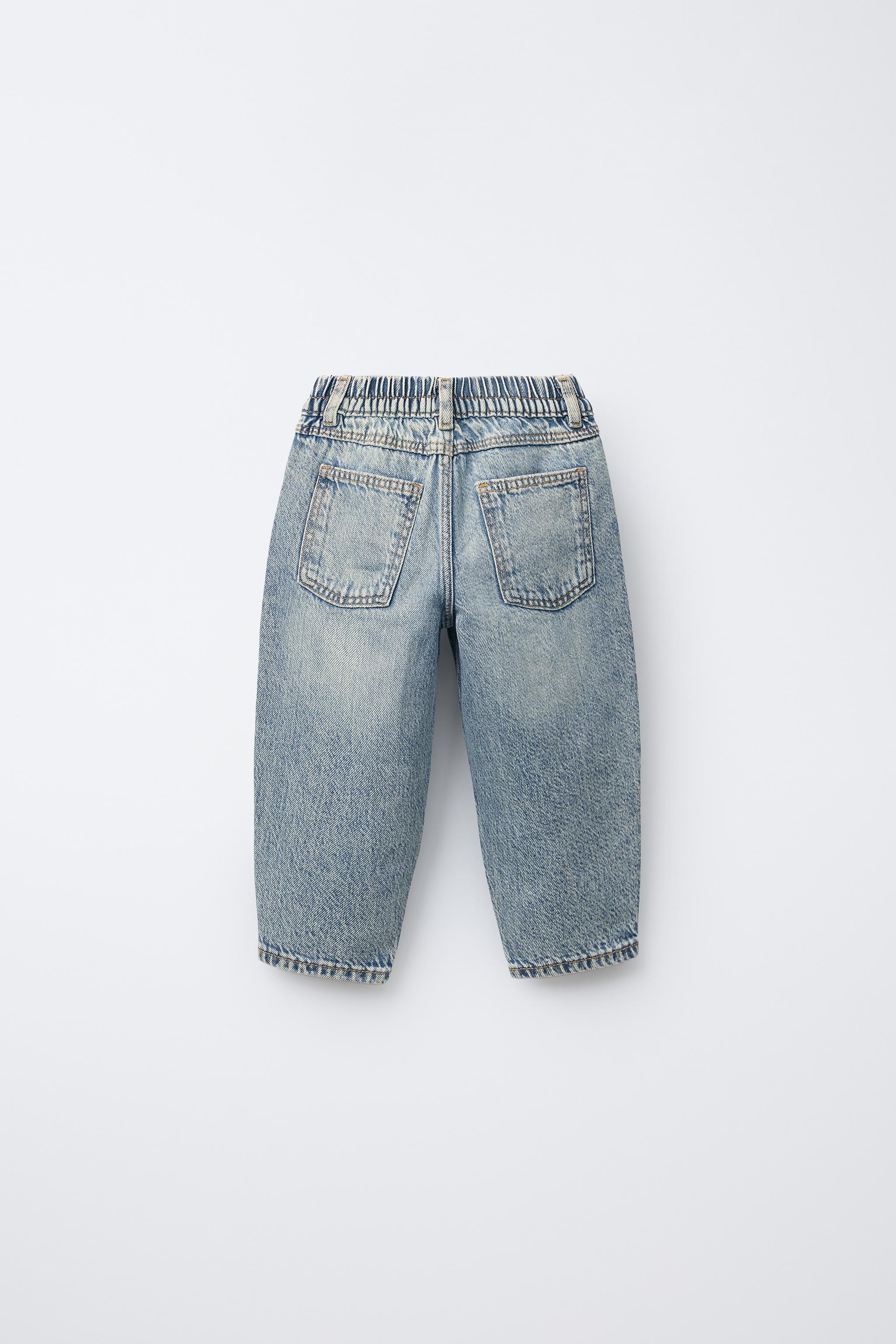 バギーフィットデニムパンツ - ブルー | ZARA Japan / 日本