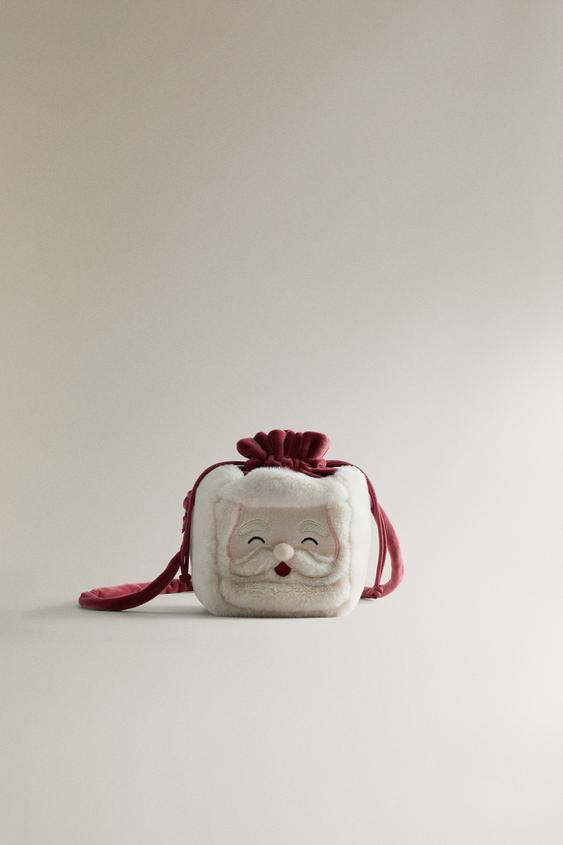 Детская сумка Zara Santa Claus Christmas, цвет: Красный
