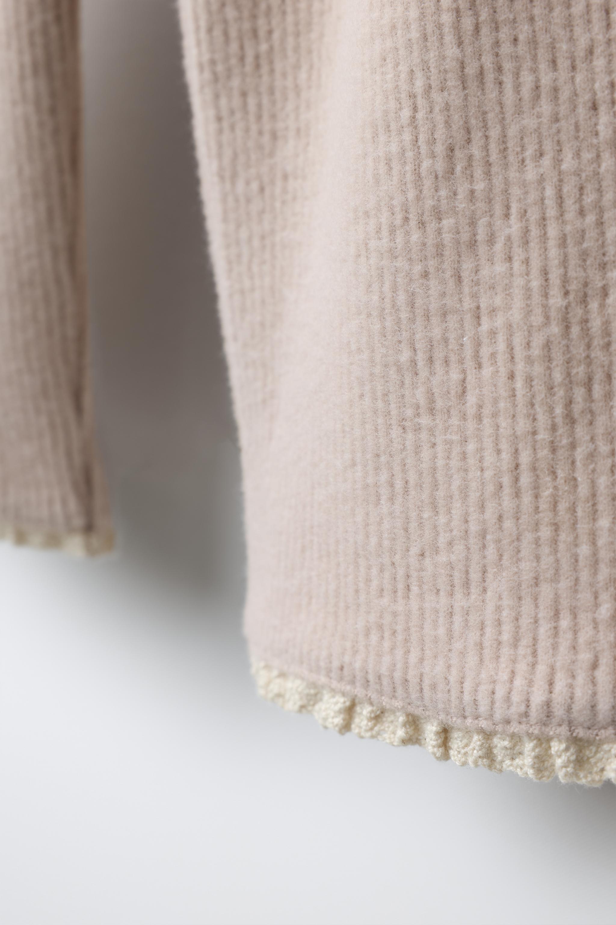 SOFT TOUCH RIBBED WIDE-LEG PANTS