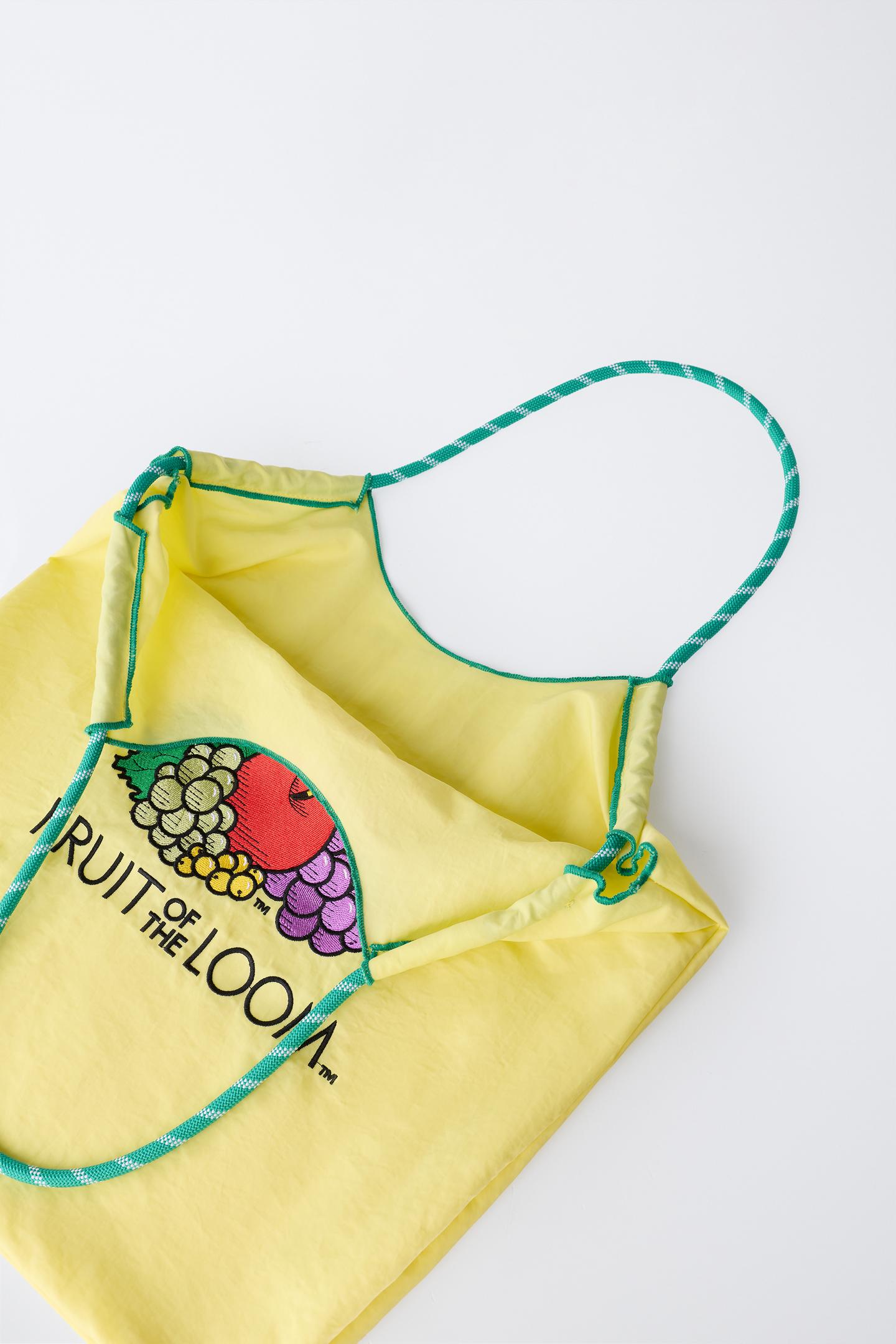 Детская сумка Zara Fruit OF the Loom™ Logo Print, цвет: Жёлтый — фото 3