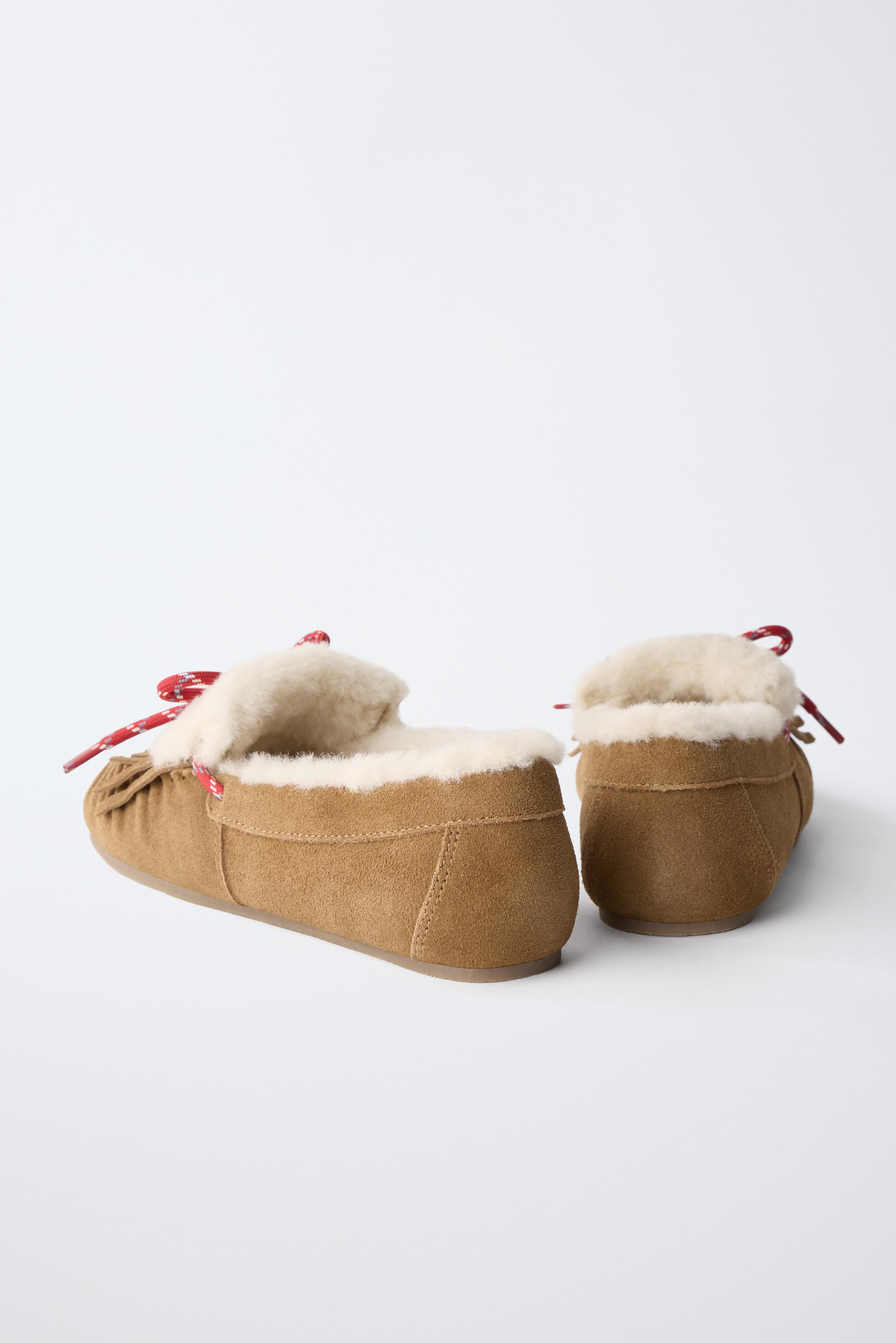 LEATHER LACE-UP LOAFERS