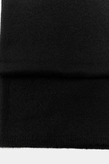 ÉCHARPE BASIQUE UNIE - Noir de Zara - Image 2