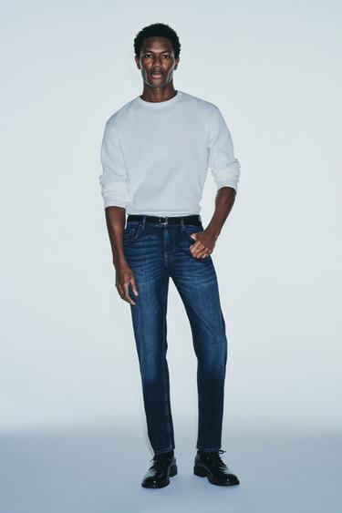 SLIM-FIT-JEANS - Blau von Zara
