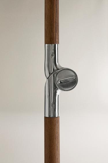 PARASOL FRÊNE VIF CONTRASTÉ - Écru / Noir de Zara - Image 2