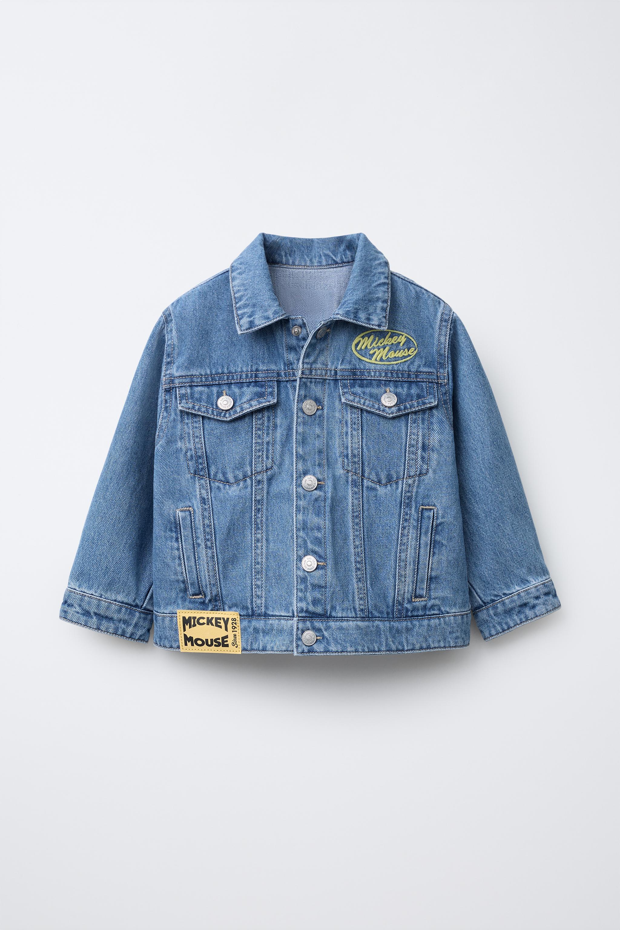 CHAMARRA DE MEZCLILLA MICKEY MOUSE © DISNEY Azul medio ZARA Mexico
