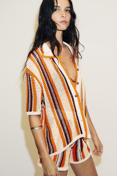 SHORTS PUNTO - Multicolor de Zara