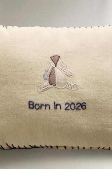 COUSSIN BÉBÉ LIN LAPIN - Multicolore de Zara - Image 3