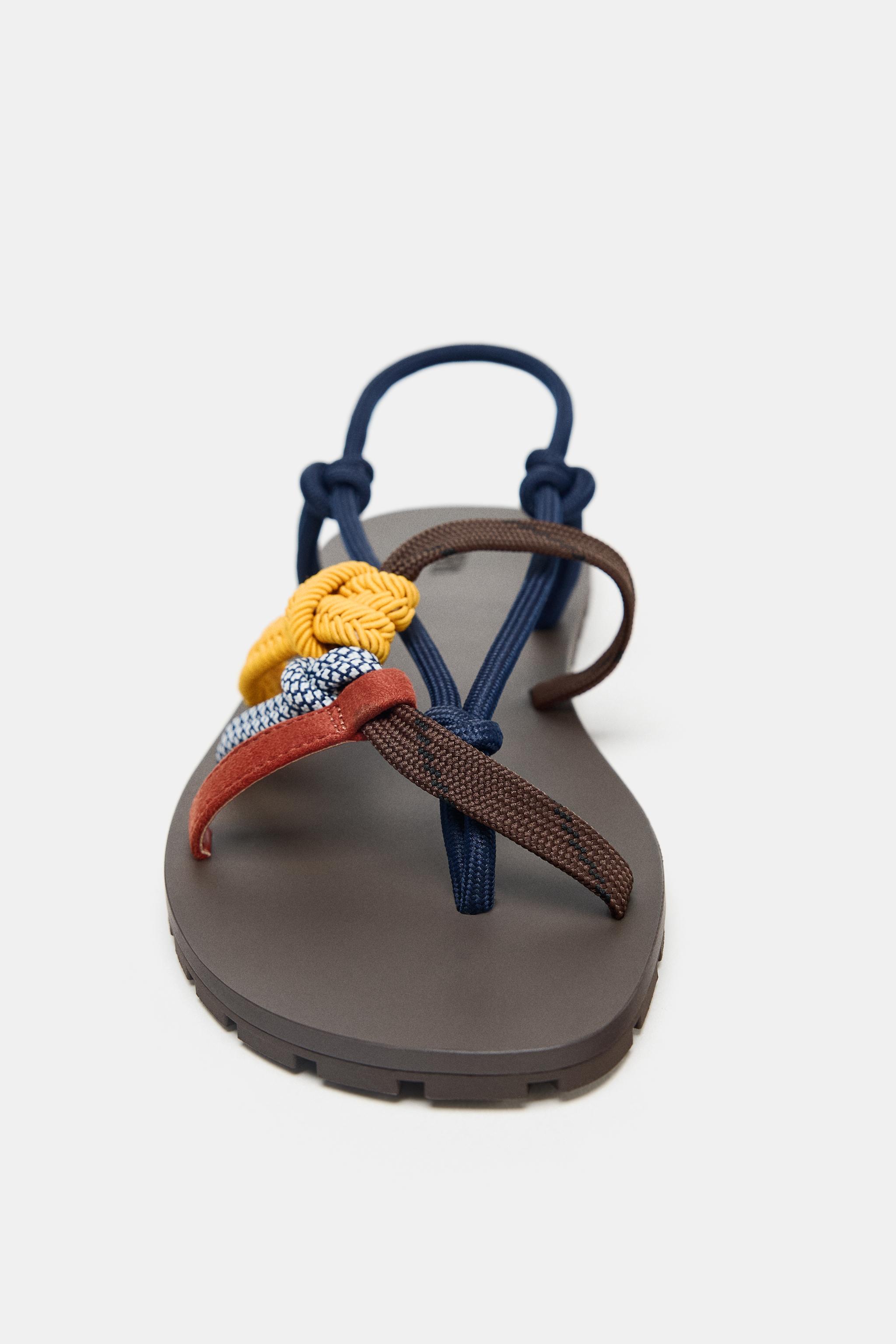 COLOR STRAP SANDALS - Multi-color | ZARA United States