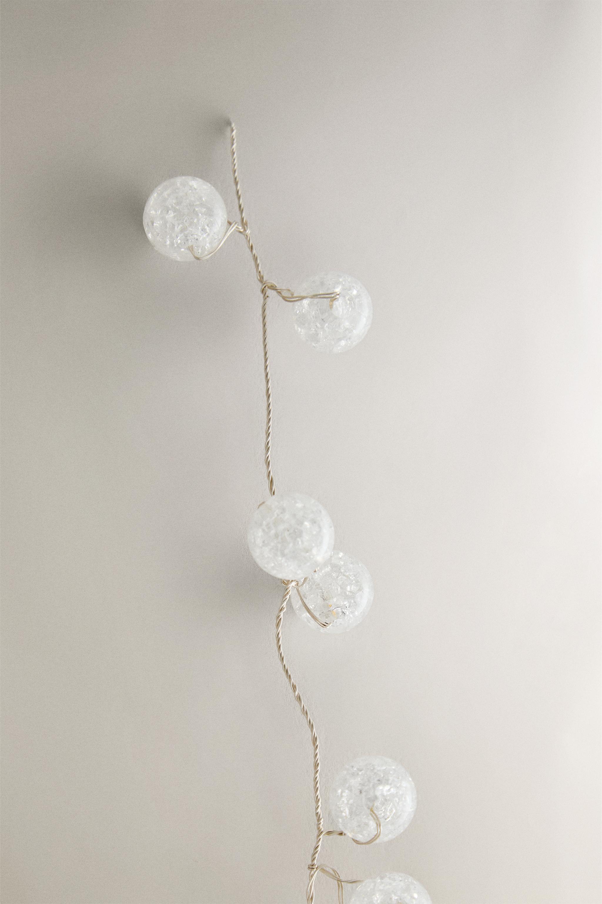 CHRISTMAS LIGHT BALL GARLAND