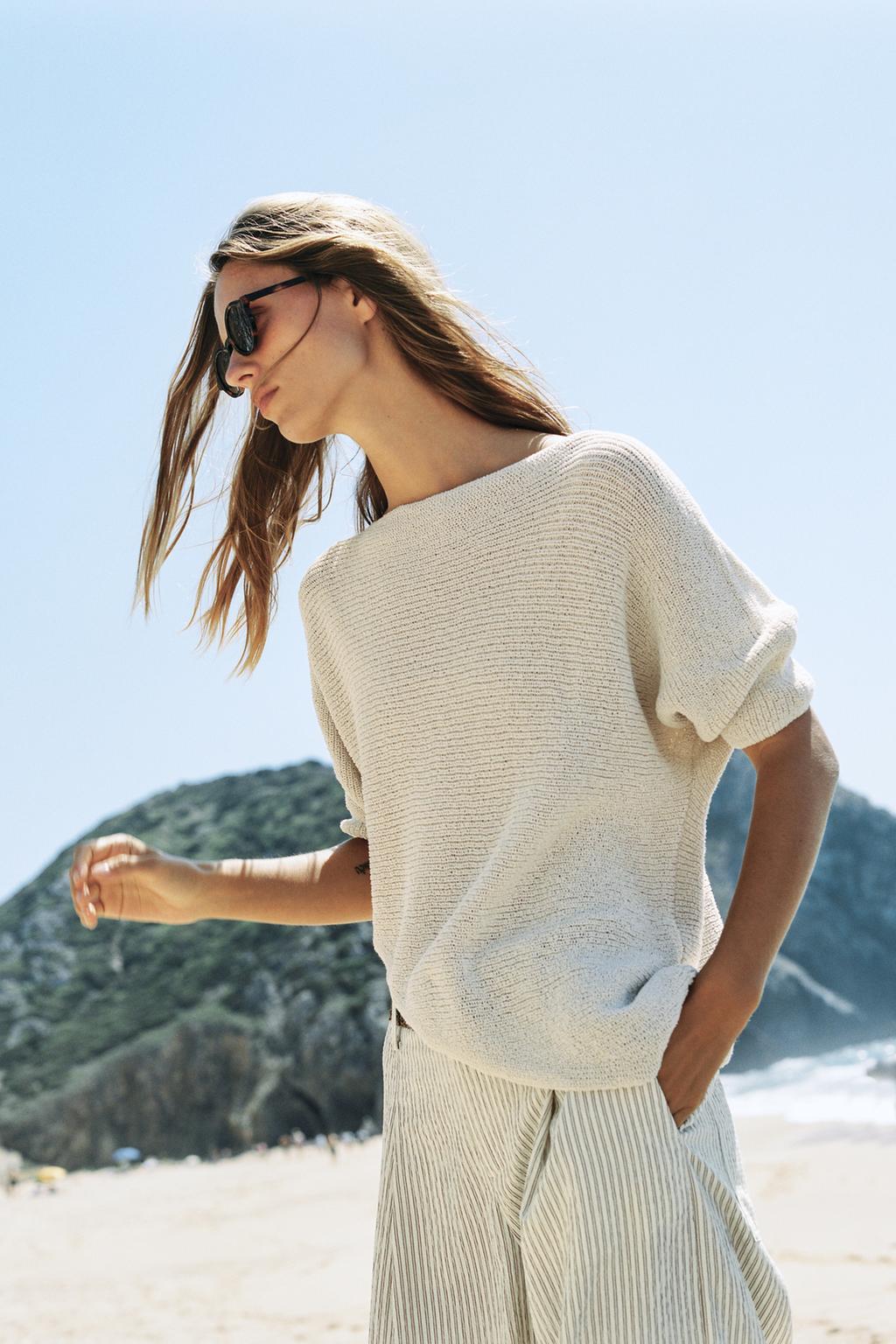 Asymmetric Knit Top