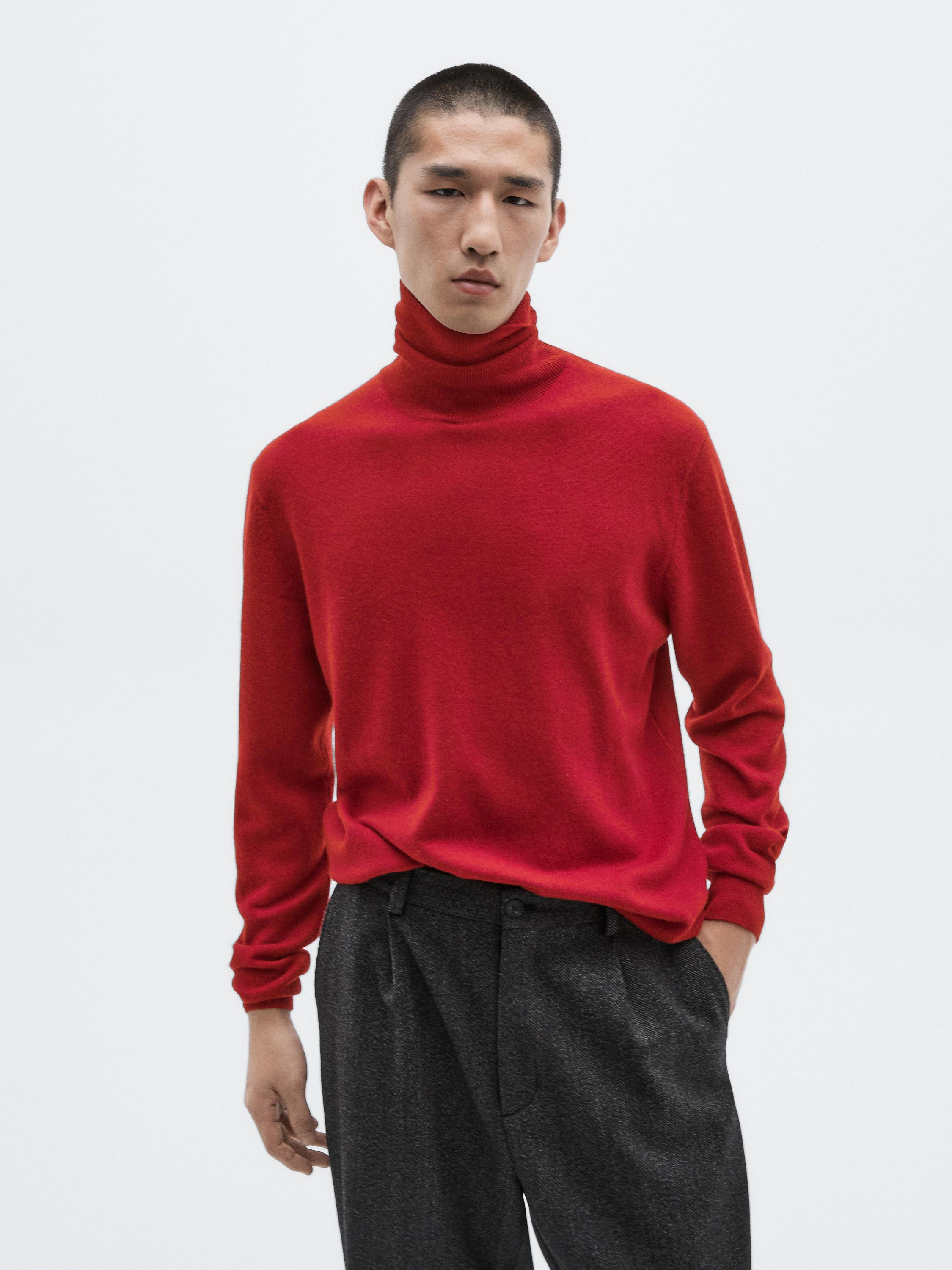 Pull col roulé en maille de laine et cachemire - LIMITED