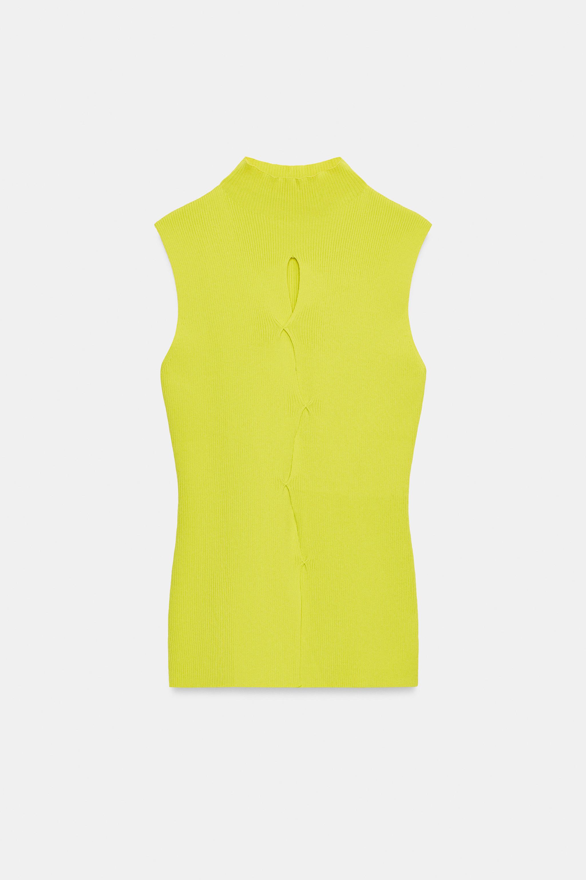 TOP EN MAILLE CUT-OUTS