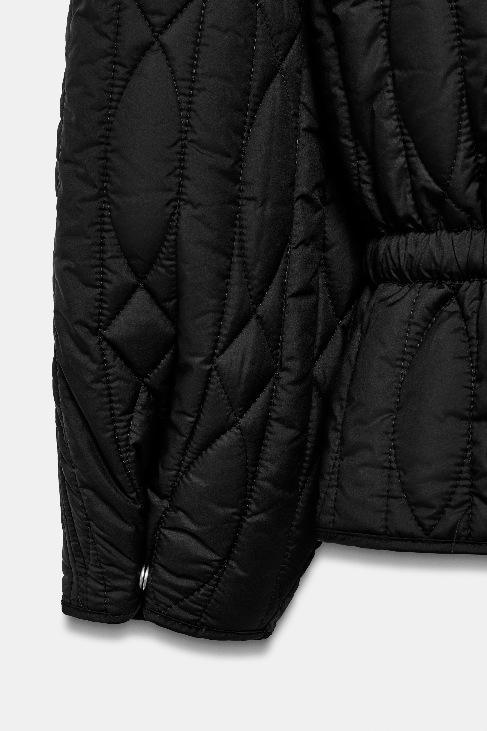 STAND-UP COLLAR PUFFER JACKET