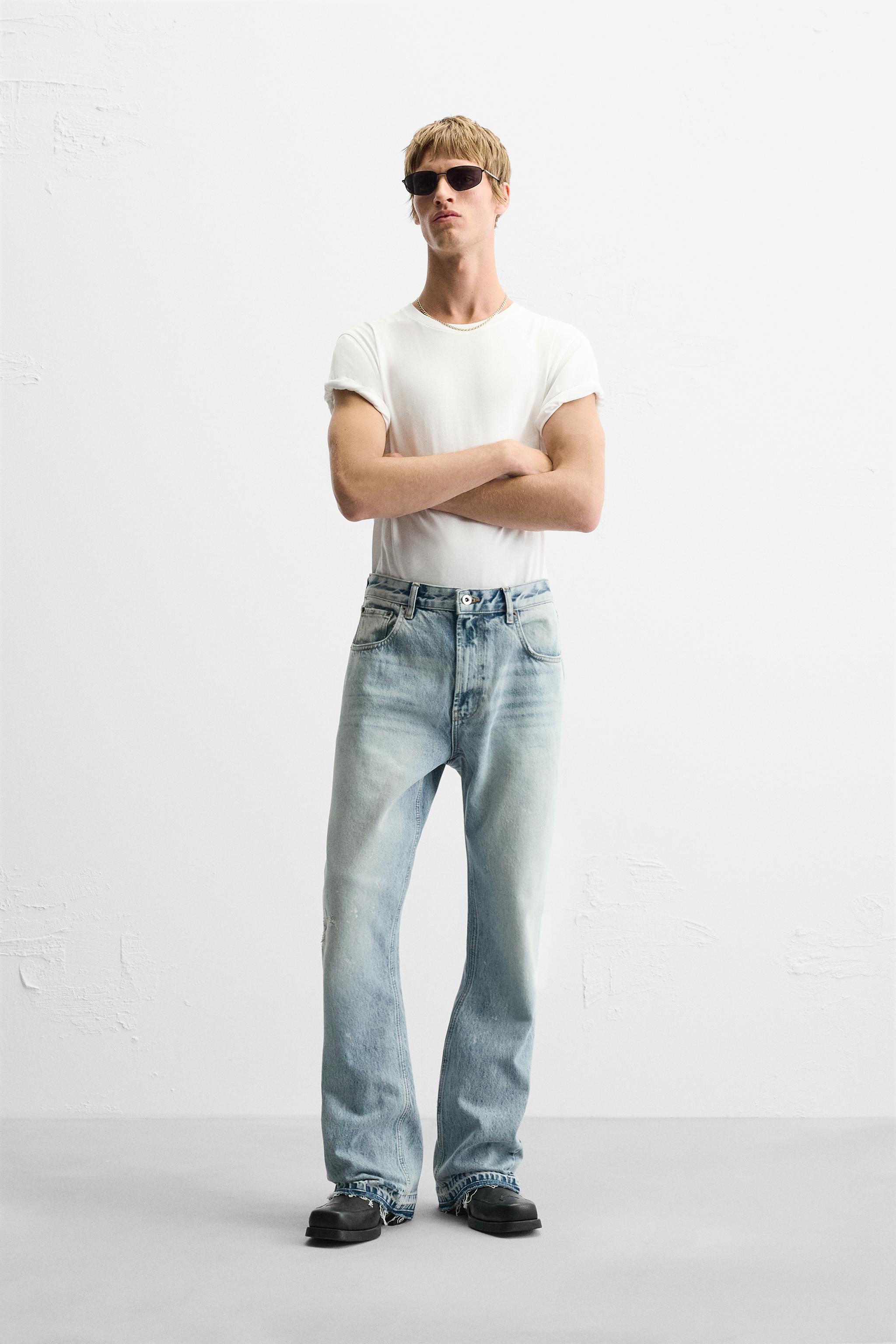 Mens zara jeans hotsell