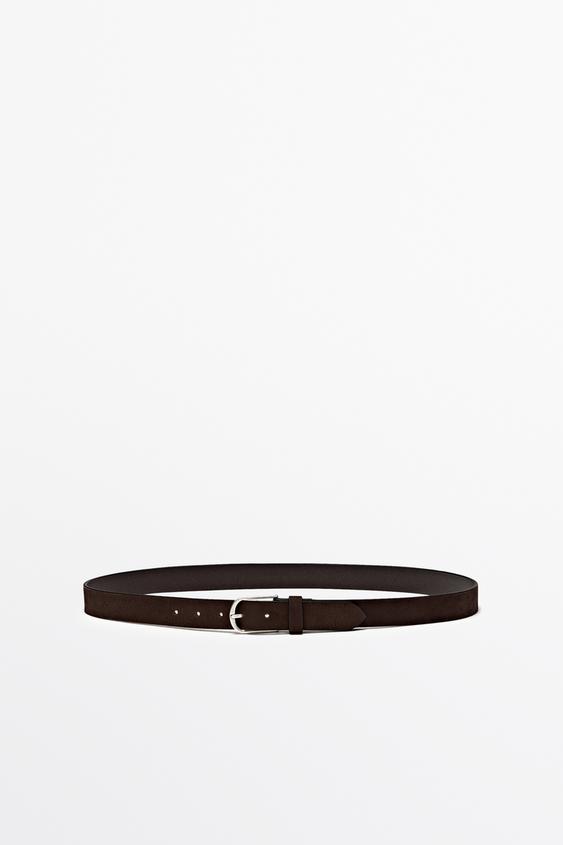 Nubuck leather belt from Zara - $100