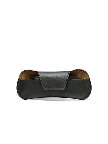 Funda de gafas piel napa - Verde de Zara